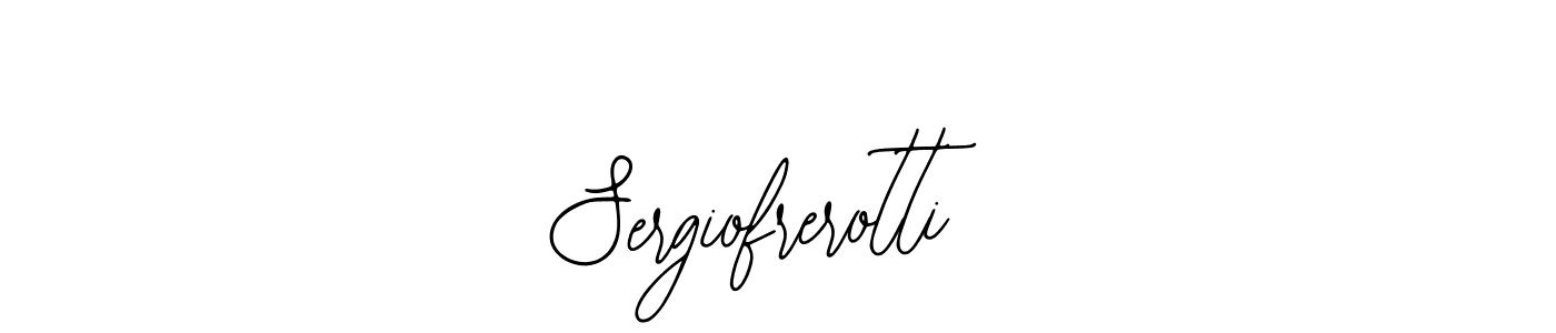 Create a beautiful signature design for name Sergiofrerotti. With this signature (Bearetta-2O07w) fonts, you can make a handwritten signature for free. Sergiofrerotti signature style 12 images and pictures png