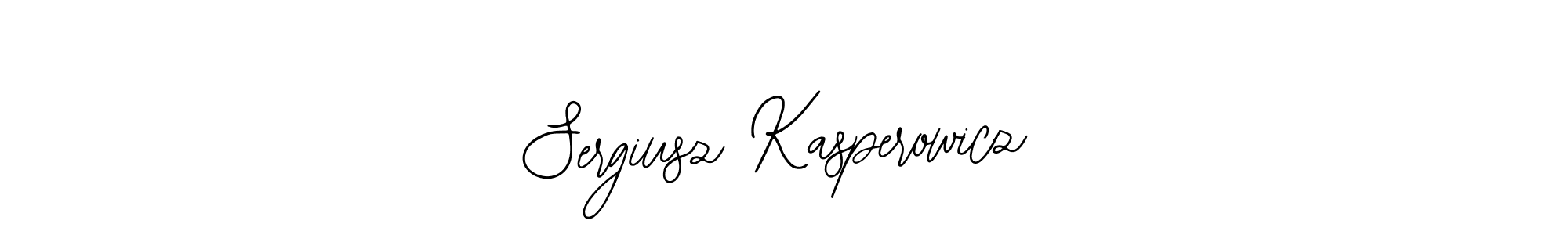 Create a beautiful signature design for name Sergiusz Kasperowicz. With this signature (Bearetta-2O07w) fonts, you can make a handwritten signature for free. Sergiusz Kasperowicz signature style 12 images and pictures png