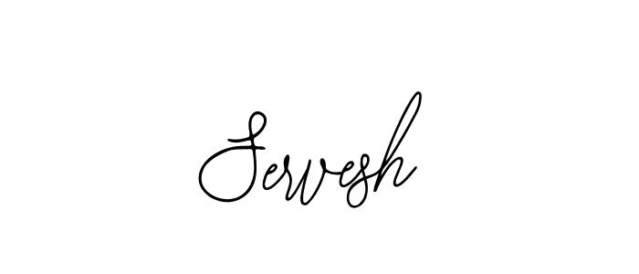 The best way (Bearetta-2O07w) to make a short signature is to pick only two or three words in your name. The name Servesh include a total of six letters. For converting this name. Servesh signature style 12 images and pictures png