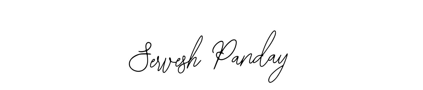 Make a beautiful signature design for name Servesh Panday. Use this online signature maker to create a handwritten signature for free. Servesh Panday signature style 12 images and pictures png