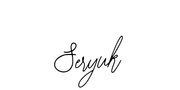 Make a beautiful signature design for name Seryuk. Use this online signature maker to create a handwritten signature for free. Seryuk signature style 12 images and pictures png