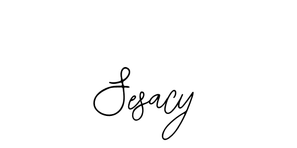 You should practise on your own different ways (Bearetta-2O07w) to write your name (Sesacy) in signature. don't let someone else do it for you. Sesacy signature style 12 images and pictures png