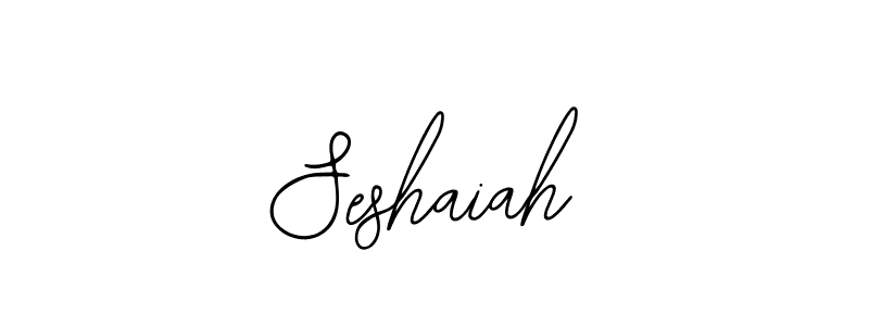 Use a signature maker to create a handwritten signature online. With this signature software, you can design (Bearetta-2O07w) your own signature for name Seshaiah. Seshaiah signature style 12 images and pictures png