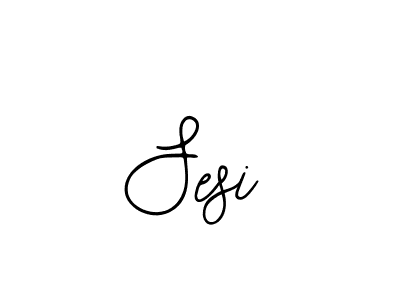 Design your own signature with our free online signature maker. With this signature software, you can create a handwritten (Bearetta-2O07w) signature for name Sesi. Sesi signature style 12 images and pictures png