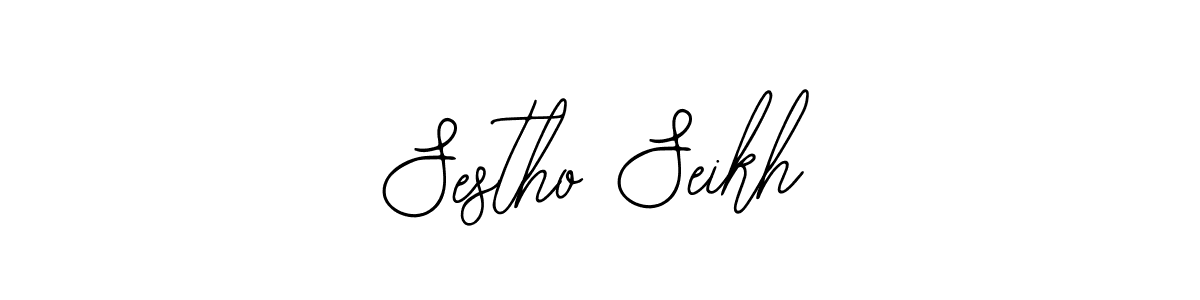 Once you've used our free online signature maker to create your best signature Bearetta-2O07w style, it's time to enjoy all of the benefits that Sestho Seikh name signing documents. Sestho Seikh signature style 12 images and pictures png