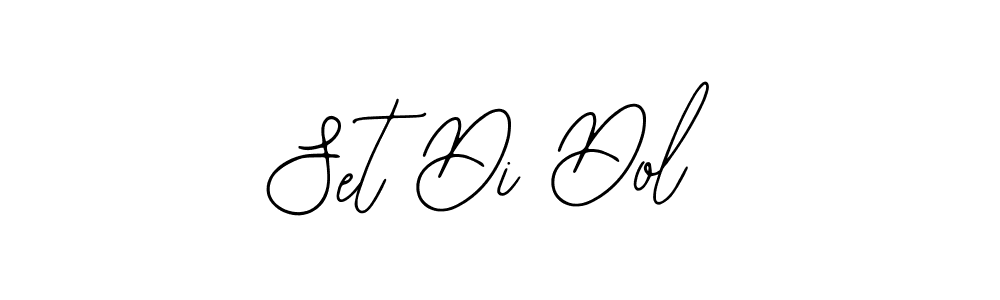 Use a signature maker to create a handwritten signature online. With this signature software, you can design (Bearetta-2O07w) your own signature for name Set Di Dol. Set Di Dol signature style 12 images and pictures png