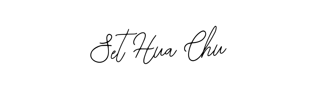 You should practise on your own different ways (Bearetta-2O07w) to write your name (Set Hua Chu) in signature. don't let someone else do it for you. Set Hua Chu signature style 12 images and pictures png