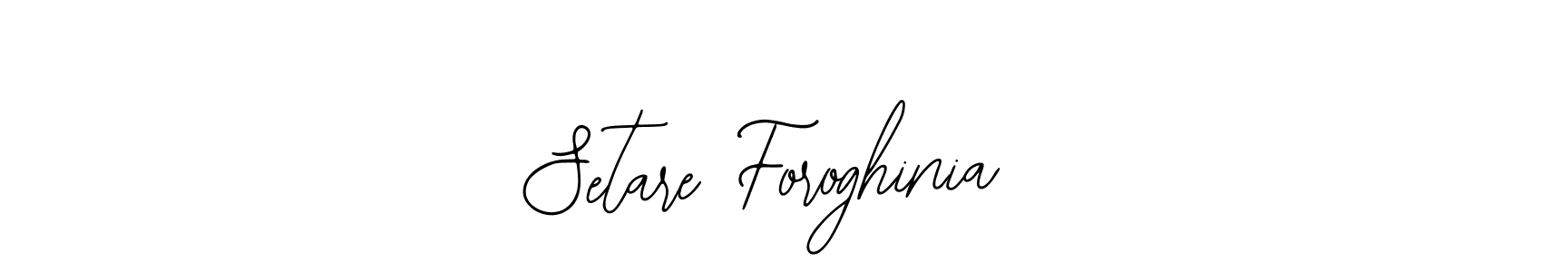 Also You can easily find your signature by using the search form. We will create Setare Foroghinia name handwritten signature images for you free of cost using Bearetta-2O07w sign style. Setare Foroghinia signature style 12 images and pictures png