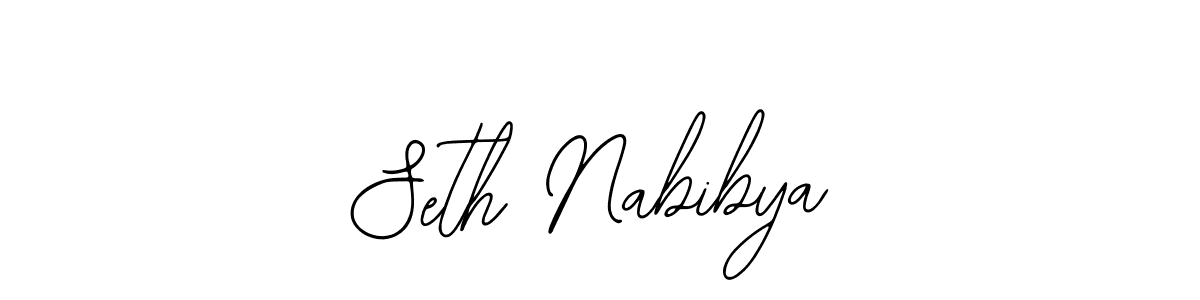 if you are searching for the best signature style for your name Seth Nabibya. so please give up your signature search. here we have designed multiple signature styles  using Bearetta-2O07w. Seth Nabibya signature style 12 images and pictures png