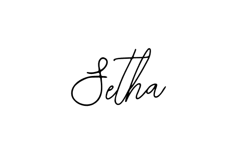 Use a signature maker to create a handwritten signature online. With this signature software, you can design (Bearetta-2O07w) your own signature for name Setha. Setha signature style 12 images and pictures png