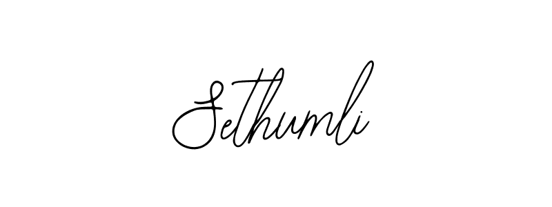 Create a beautiful signature design for name Sethumli. With this signature (Bearetta-2O07w) fonts, you can make a handwritten signature for free. Sethumli signature style 12 images and pictures png