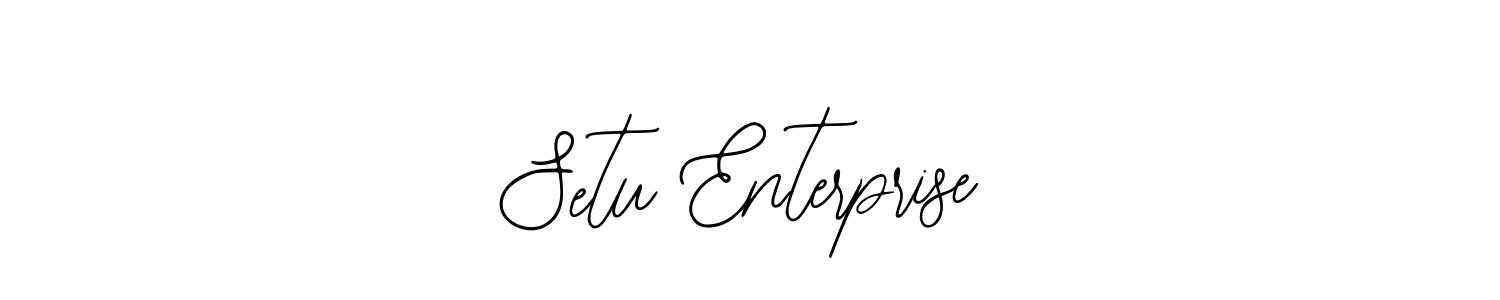 You should practise on your own different ways (Bearetta-2O07w) to write your name (Setu Enterprise) in signature. don't let someone else do it for you. Setu Enterprise signature style 12 images and pictures png