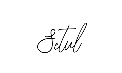 Setul stylish signature style. Best Handwritten Sign (Bearetta-2O07w) for my name. Handwritten Signature Collection Ideas for my name Setul. Setul signature style 12 images and pictures png