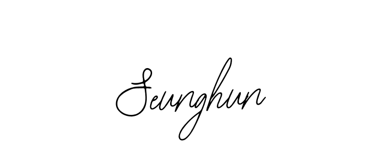 Once you've used our free online signature maker to create your best signature Bearetta-2O07w style, it's time to enjoy all of the benefits that Seunghun name signing documents. Seunghun signature style 12 images and pictures png