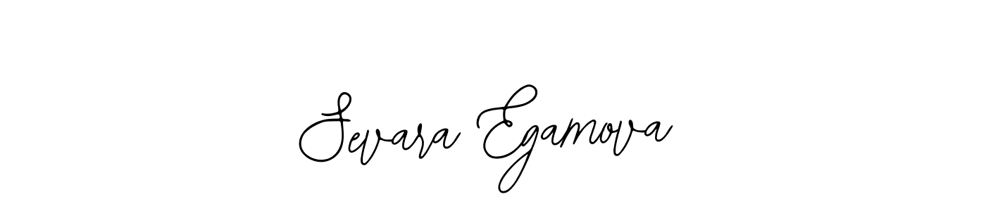 Create a beautiful signature design for name Sevara Egamova. With this signature (Bearetta-2O07w) fonts, you can make a handwritten signature for free. Sevara Egamova signature style 12 images and pictures png