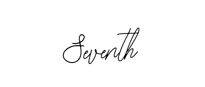Make a beautiful signature design for name Seventh. Use this online signature maker to create a handwritten signature for free. Seventh signature style 12 images and pictures png
