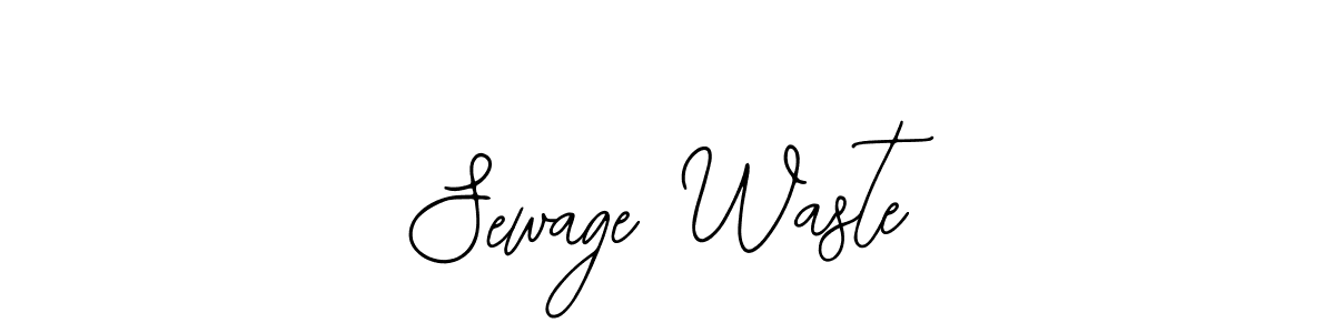 Also we have Sewage Waste name is the best signature style. Create professional handwritten signature collection using Bearetta-2O07w autograph style. Sewage Waste signature style 12 images and pictures png
