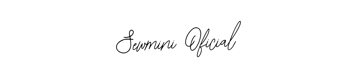 How to make Sewmini Oficial signature? Bearetta-2O07w is a professional autograph style. Create handwritten signature for Sewmini Oficial name. Sewmini Oficial signature style 12 images and pictures png