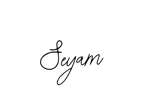 Create a beautiful signature design for name Seyam. With this signature (Bearetta-2O07w) fonts, you can make a handwritten signature for free. Seyam signature style 12 images and pictures png