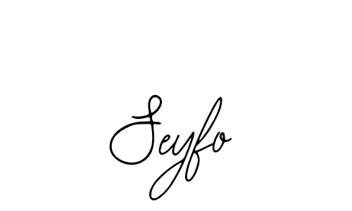 You should practise on your own different ways (Bearetta-2O07w) to write your name (Seyfo) in signature. don't let someone else do it for you. Seyfo signature style 12 images and pictures png