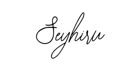A timeless handwritten aesthetic for Seyhiru. The Bearetta-2O07w font gives your signature a handcrafted feel with natural curves. Seyhiru signature style 12 images and pictures png