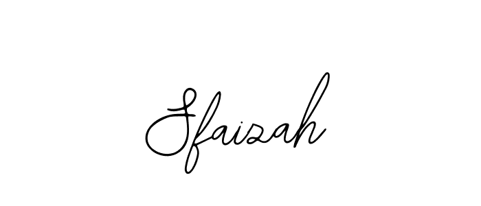 You should practise on your own different ways (Bearetta-2O07w) to write your name (Sfaizah) in signature. don't let someone else do it for you. Sfaizah signature style 12 images and pictures png