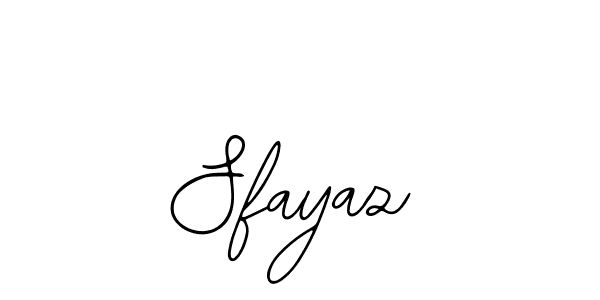 Sfayaz stylish signature style. Best Handwritten Sign (Bearetta-2O07w) for my name. Handwritten Signature Collection Ideas for my name Sfayaz. Sfayaz signature style 12 images and pictures png