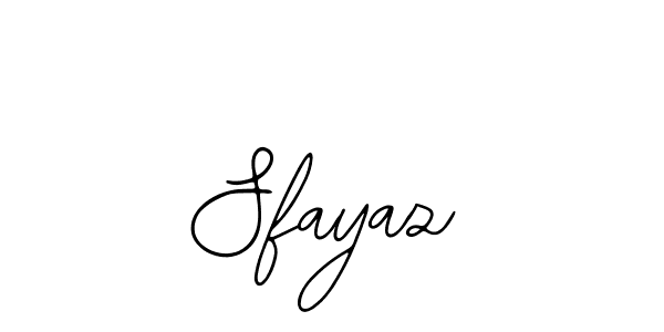 Sfayaz stylish signature style. Best Handwritten Sign (Bearetta-2O07w) for my name. Handwritten Signature Collection Ideas for my name Sfayaz. Sfayaz signature style 12 images and pictures png