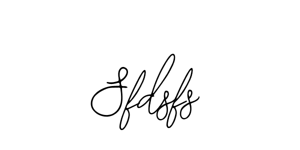 How to Draw Sfdsfs signature style? Bearetta-2O07w is a latest design signature styles for name Sfdsfs. Sfdsfs signature style 12 images and pictures png