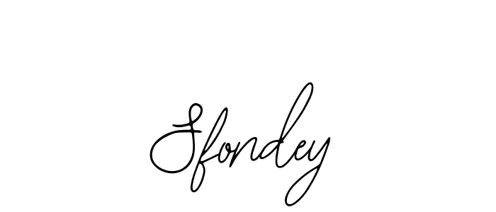 How to Draw Sfondey signature style? Bearetta-2O07w is a latest design signature styles for name Sfondey. Sfondey signature style 12 images and pictures png