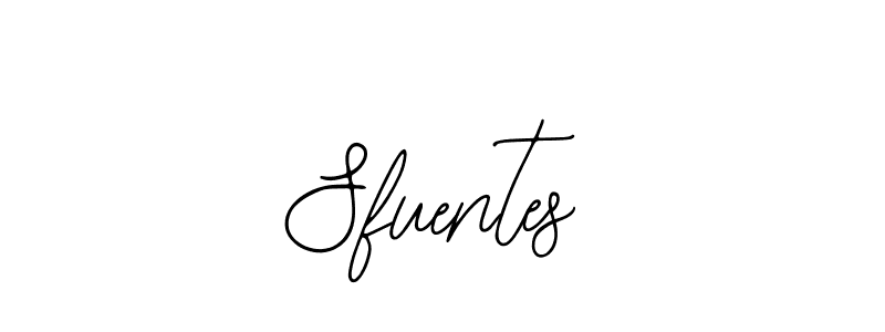 How to make Sfuentes signature? Bearetta-2O07w is a professional autograph style. Create handwritten signature for Sfuentes name. Sfuentes signature style 12 images and pictures png