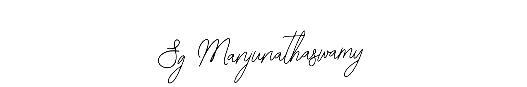 Also we have Sg Manjunathaswamy name is the best signature style. Create professional handwritten signature collection using Bearetta-2O07w autograph style. Sg Manjunathaswamy signature style 12 images and pictures png