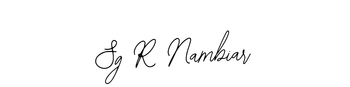 Best and Professional Signature Style for Sg R Nambiar. Bearetta-2O07w Best Signature Style Collection. Sg R Nambiar signature style 12 images and pictures png