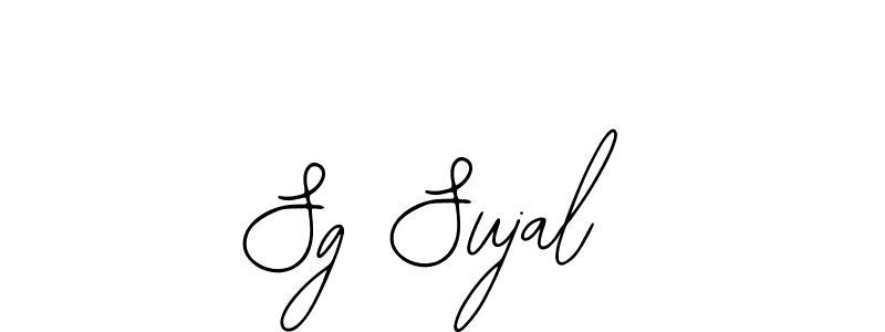 Also You can easily find your signature by using the search form. We will create Sg Sujal name handwritten signature images for you free of cost using Bearetta-2O07w sign style. Sg Sujal signature style 12 images and pictures png