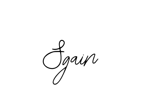 Create a beautiful signature design for name Sgain. With this signature (Bearetta-2O07w) fonts, you can make a handwritten signature for free. Sgain signature style 12 images and pictures png