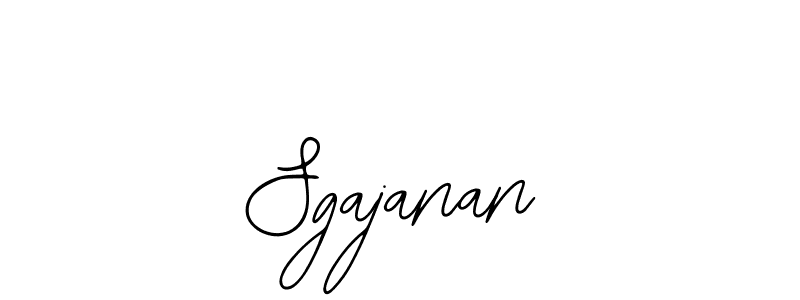 How to make Sgajanan signature? Bearetta-2O07w is a professional autograph style. Create handwritten signature for Sgajanan name. Sgajanan signature style 12 images and pictures png