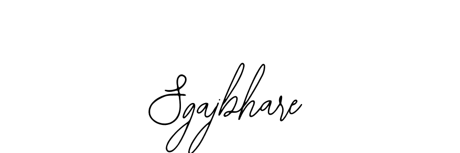 You should practise on your own different ways (Bearetta-2O07w) to write your name (Sgajbhare) in signature. don't let someone else do it for you. Sgajbhare signature style 12 images and pictures png