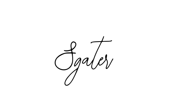 Create a beautiful signature design for name Sgater. With this signature (Bearetta-2O07w) fonts, you can make a handwritten signature for free. Sgater signature style 12 images and pictures png