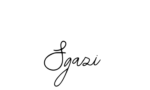if you are searching for the best signature style for your name Sgazi. so please give up your signature search. here we have designed multiple signature styles  using Bearetta-2O07w. Sgazi signature style 12 images and pictures png