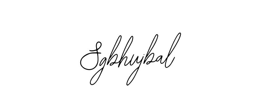 Also You can easily find your signature by using the search form. We will create Sgbhujbal name handwritten signature images for you free of cost using Bearetta-2O07w sign style. Sgbhujbal signature style 12 images and pictures png