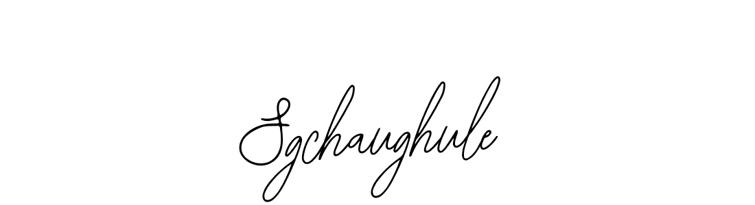 Make a beautiful signature design for name Sgchaughule. Use this online signature maker to create a handwritten signature for free. Sgchaughule signature style 12 images and pictures png