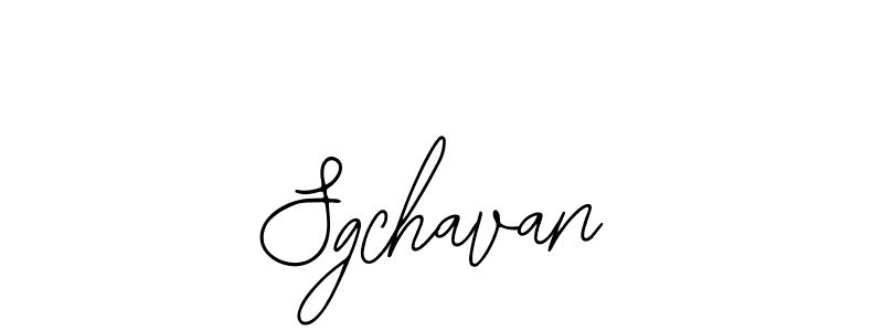 The best way (Bearetta-2O07w) to make a short signature is to pick only two or three words in your name. The name Sgchavan include a total of six letters. For converting this name. Sgchavan signature style 12 images and pictures png