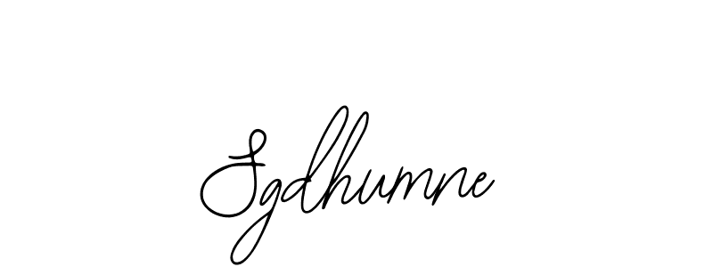 How to make Sgdhumne signature? Bearetta-2O07w is a professional autograph style. Create handwritten signature for Sgdhumne name. Sgdhumne signature style 12 images and pictures png