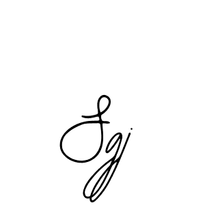 Make a beautiful signature design for name Sgj. Use this online signature maker to create a handwritten signature for free. Sgj signature style 12 images and pictures png