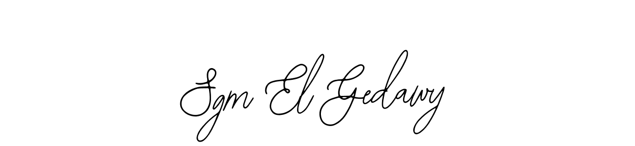 Bearetta-2O07w is a professional signature style that is perfect for those who want to add a touch of class to their signature. It is also a great choice for those who want to make their signature more unique. Get Sgm El Gedawy name to fancy signature for free. Sgm El Gedawy signature style 12 images and pictures png