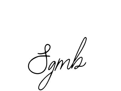 Use a signature maker to create a handwritten signature online. With this signature software, you can design (Bearetta-2O07w) your own signature for name Sgmb. Sgmb signature style 12 images and pictures png