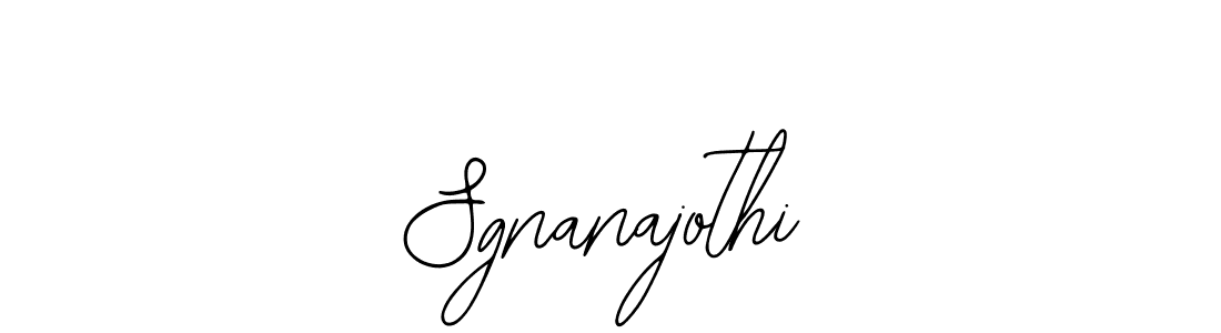 Also we have Sgnanajothi name is the best signature style. Create professional handwritten signature collection using Bearetta-2O07w autograph style. Sgnanajothi signature style 12 images and pictures png