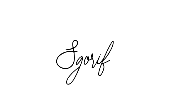 Sgorif stylish signature style. Best Handwritten Sign (Bearetta-2O07w) for my name. Handwritten Signature Collection Ideas for my name Sgorif. Sgorif signature style 12 images and pictures png