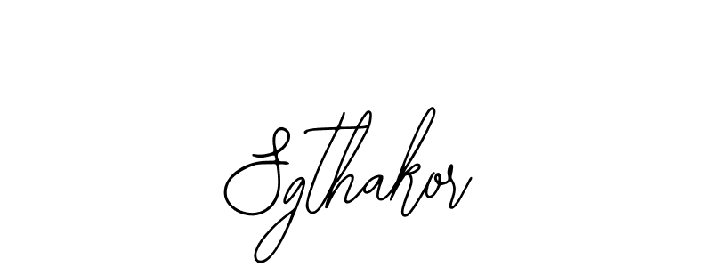 Use a signature maker to create a handwritten signature online. With this signature software, you can design (Bearetta-2O07w) your own signature for name Sgthakor. Sgthakor signature style 12 images and pictures png