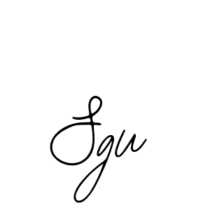 Also we have Sgu name is the best signature style. Create professional handwritten signature collection using Bearetta-2O07w autograph style. Sgu signature style 12 images and pictures png